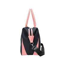 Load image into Gallery viewer, LadyBird Black \ Pink Duffle Bag
