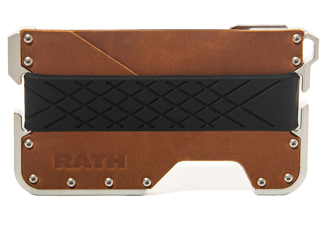 Rath R1  Slim Minimalist RFID wallet for men's front Pocket